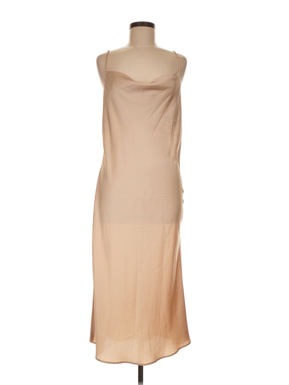 Show Me Your MuMu Nude/Beige Slip Dress